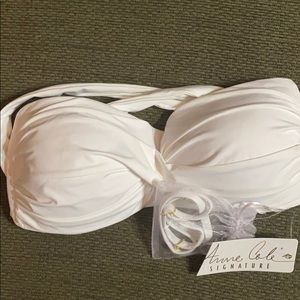 Bikini top with strap